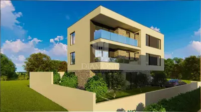 Stan 60 m², Pješčana Uvala - novogradnja s vrtom