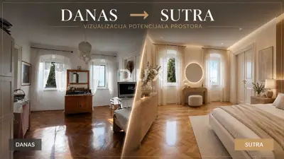 Apartment 94 m², Volosko - sea view and yard - 11