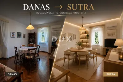 Apartment 94 m², Volosko - sea view and yard - 9