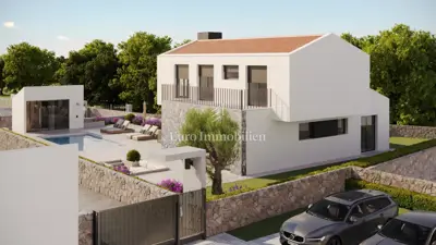 Villa 177 m², Malinska na Krku, grijani bazen i SPA zona - 3