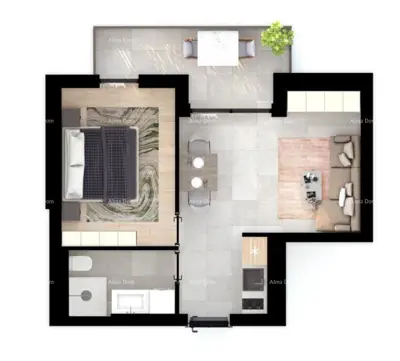 UMAG! Modern apartment in a top residential complex near the sea, S16 - 7