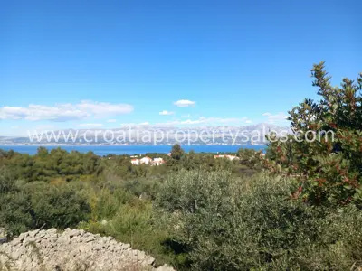 Baugrundstück 2.000 m², Otok Brač - Meerblick - 7