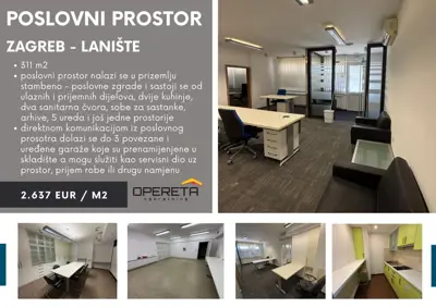 Gewerbefläche 275 m², Lanište - ausgezeichnete Lage