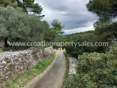 Građevinsko zemljište 380 m², otok Brač - 300 m od mora - 9