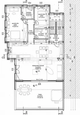 Zaboric, new building, apartment for sale 118 m² terrace 47 m² - 12