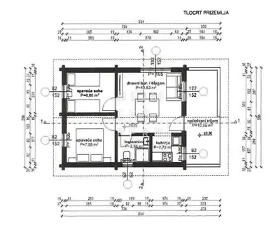 Planina Gornja, Grundstück mit Entwurfslösung - 2550 m² - 5