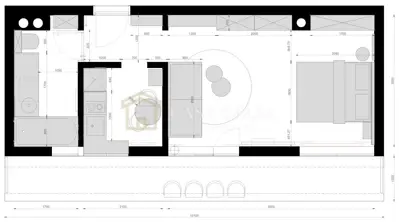Wohnung 33 m², Črnomerec - Terrasse und Blick auf den Park - 7
