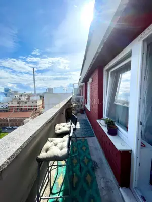 Wohnung 33 m², Črnomerec - Terrasse und Blick auf den Park - 3