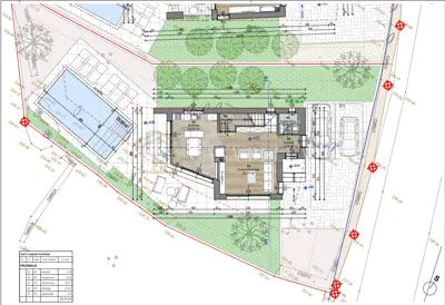 Baugrundstück 512 m², Šumber, ruhige Lage in Istri - 3
