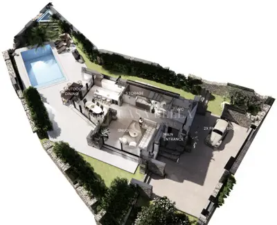 Baugrundstück 512 m², Šumber, ruhige Lage in Istri - 10