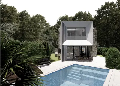 Baugrundstück 512 m², Šumber, ruhige Lage in Istri - 6
