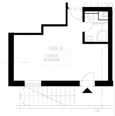 Stan 30 m², Knežija, blizu javnog prijevoza i centra - 4