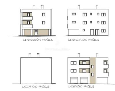 Pula - Wohnung im 1. Stock in einem Neubau - 2