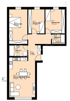 Wohnung zum Kauf in Žitnjak, 116,3 m² - 13