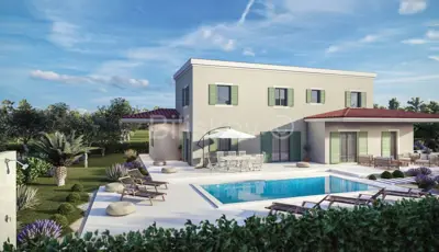 Vila 203 m², Frata kod Poreča, novogradnja s bazenom - 5