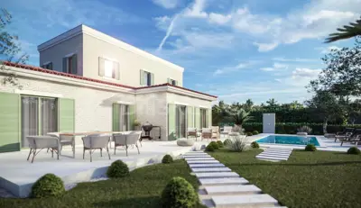 Vila 203 m², Frata kod Poreča, novogradnja s bazenom - 7