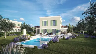 Vila 203 m², Frata kod Poreča, novogradnja s bazenom - 4