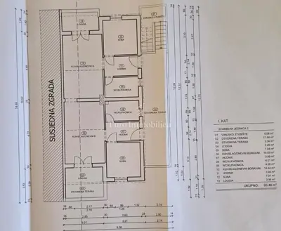 House 233 m², Novalja - 5 apartments and pool - 19