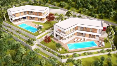 Opatija, Mošćenička Draga building plot 957 m² with project for a villa - 7