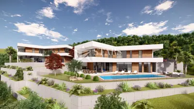 Opatija, Mošćenička Draga building plot 957 m² with project for a villa - 5