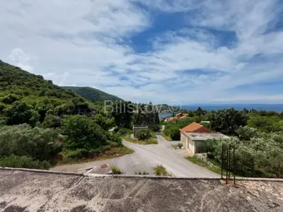 Poslovna zgrada 180 m², Račišće, pogled na more i uvalu - 4
