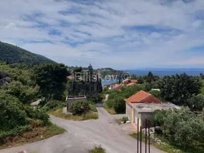 Poslovna zgrada 180 m², Račišće, pogled na more i uvalu - 3