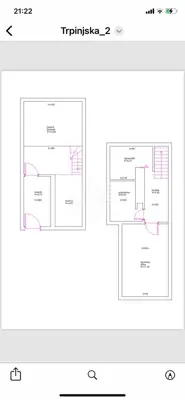 Wohnung 50 m², Svetice - Maisonette, 4. Stock - 16