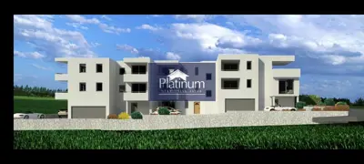 Stan 55 m², Valdebek, Pula - 2 spavaće sobe, terasa 50 m²