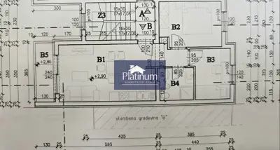 Stan 55 m², Valdebek, Pula - 2 spavaće sobe, terasa 50 m² - 3