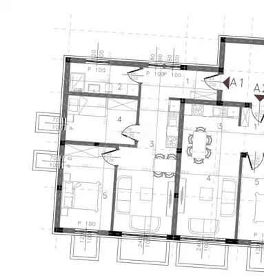 Apartment 54 m², Medulin - 2 bedrooms, parking space - 12