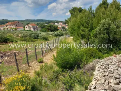 Baugrundstück, Otok Brač - Meerblick und Olivenbäume - 8