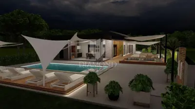 Building plot 1,077 m², Barban - project and permit - 14