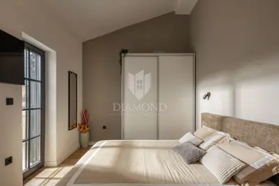 Vila 2459 m², Labin - panoramski pogled i bazen - 13