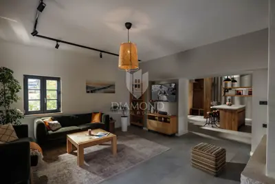 Vila 2459 m², Labin - panoramski pogled i bazen - 8