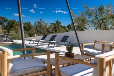Villa 200 m², Labin Presika - beheizter Pool und Sonnenterrasse - 14