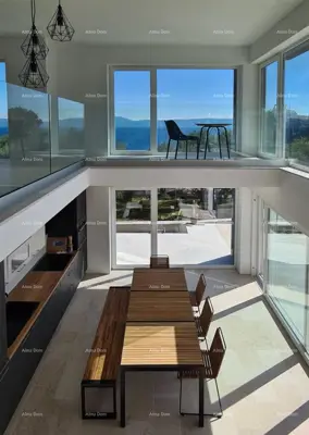 Villa 200 m², Labin Presika - beheizter Pool und Sonnenterrasse - 3