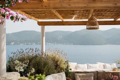 Stone house on Pelješac, sea and Korčula views - 16