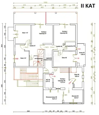 Apartman 50 m², Pag centar - 60 m od mora - 19