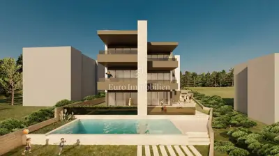 Apartment 83 m², Novalja - new build and covered terrace - 2