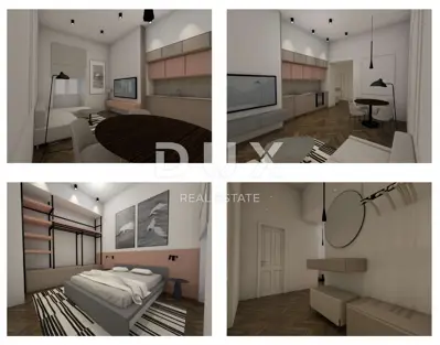 Rijeka, centar, 4-sobni stan, 98,50 m², 2 stambene jedinice