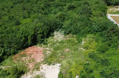 Građevinsko zemljište 612 m², Labin - pogled na more - 5
