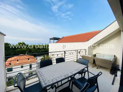 Penthouse 90 m², Insel Brač, Meerblick