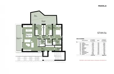 Wohnung 164 m², Kraljevec, privater Garten und überdachte Terrasse - 14