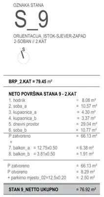 Wohnung 76,92 m², Čiovo - atemberaubender Panoramablick auf das Meer - 3