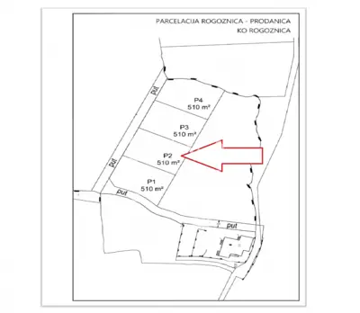 Rogoznica, Podglavica, Baugrundstück 509 m², zu verkaufen