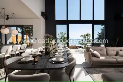 Villa 250 m², Starigrad - 100 m vom Meer und Blick auf die Küste - 5