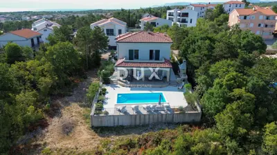 Krk, Šilo, trosobna vila, 283 m², prvi red do mora - 6