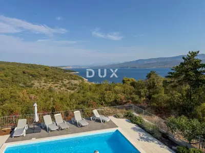 Krk, Šilo, trosobna vila, 283 m², prvi red do mora - 21