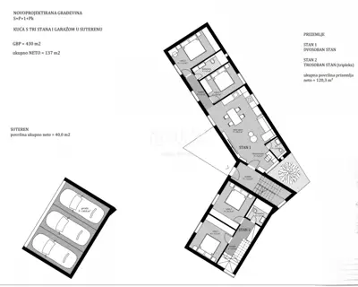 Semi-detached house 140 m², Samobor Centar - historic core - 19