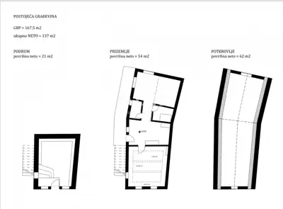 Semi-detached house 140 m², Samobor Centar - historic core - 14